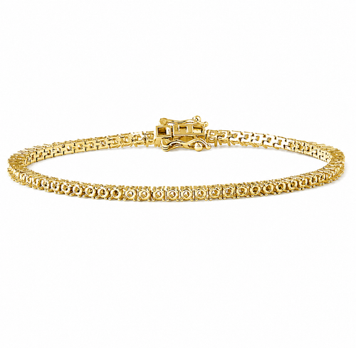 7-inch Classic 4-Prong Tennis Bracelet Mounting
