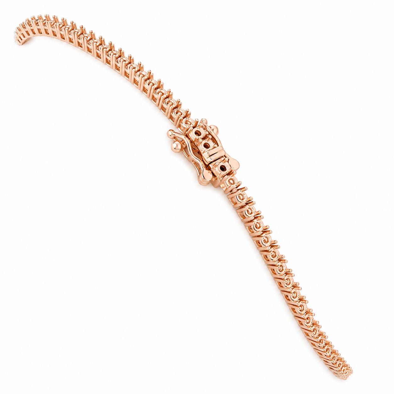 7-inch Classic 4-Prong Tennis Bracelet Mounting