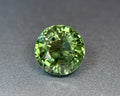 1.23 Carat Round Natural Green Sapphire
